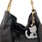 Wrapables Crystal Bling Key Chain Keyring with Tassel Car Purse Handbag Pendant, Cat with Heart Collar